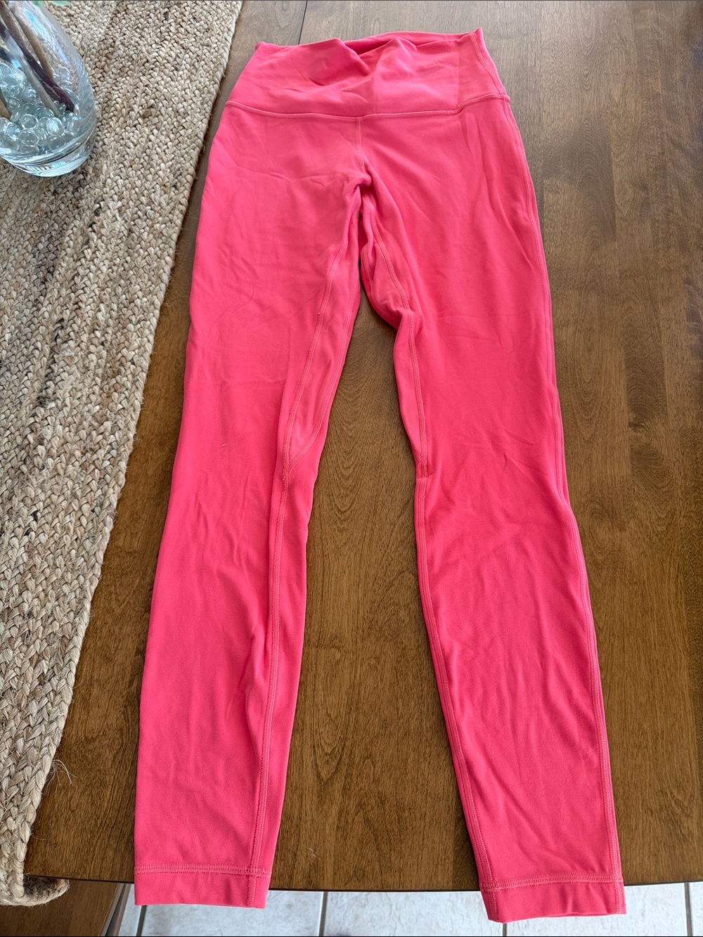 lululemon athletica Pink High-Rise Leggings 28” inseam. Excellent condition!